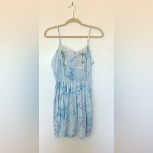 Blue & White Dress Size Medium